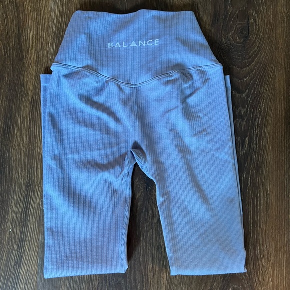 Balance Athletica (now vitality) blue leggings in size small - Picture 2 of 2